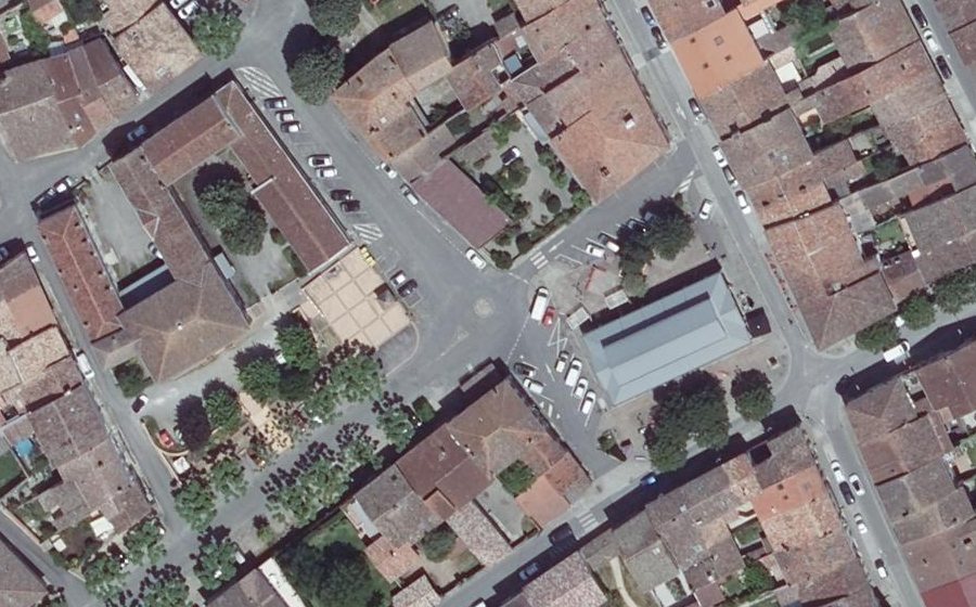 Vue aérienne du Mini-giratoire n°629027657