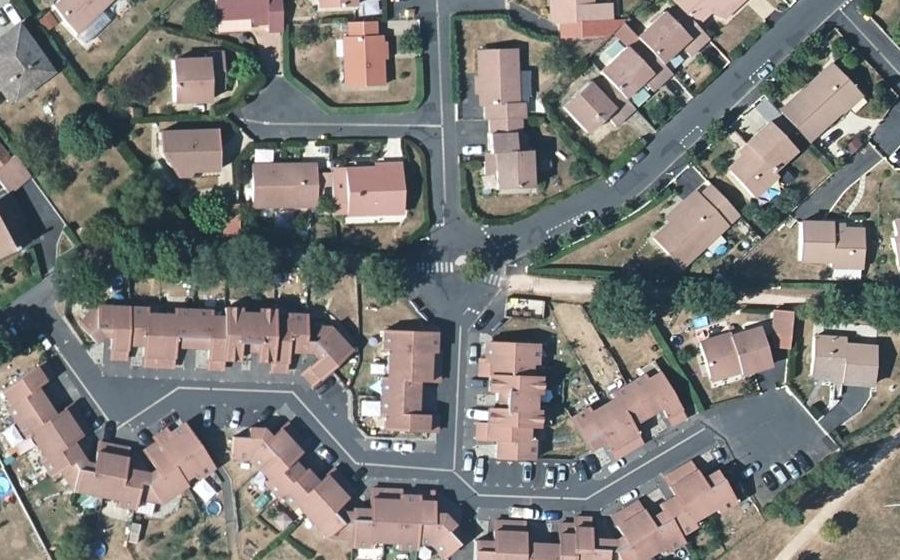 Vue aérienne du Mini-giratoire n°633746629