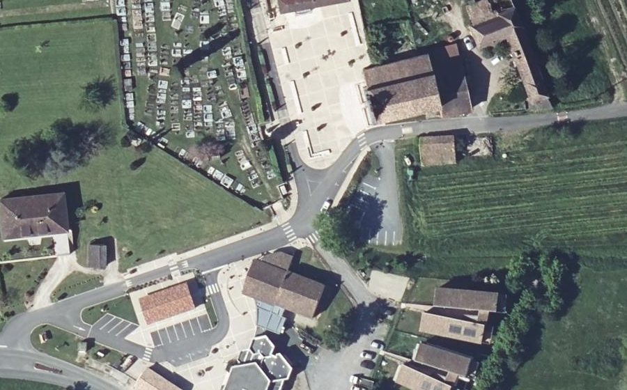 Vue aérienne du Mini-giratoire n°634448907