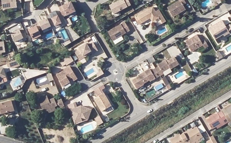 Vue aérienne du Mini-giratoire n°634451549