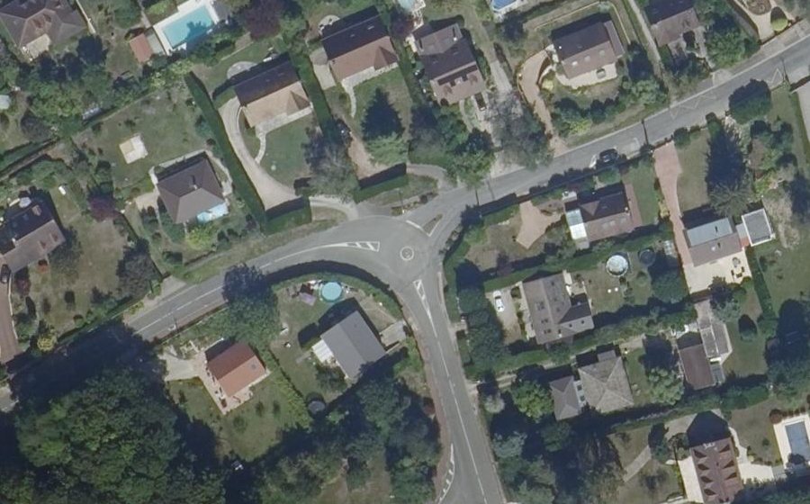 Vue aérienne du Mini-giratoire n°634514453
