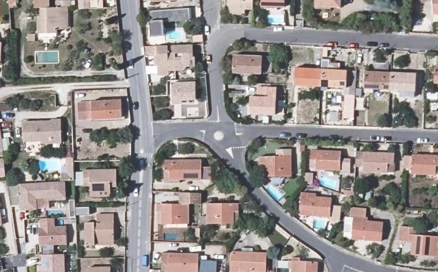 Vue aérienne du Mini-giratoire n°635156172
