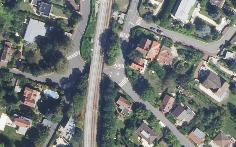 Vue aérienne du Mini-giratoire n°635174400