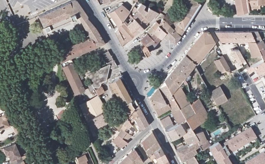 Vue aérienne du Mini-giratoire n°636020657