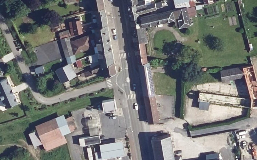 Vue aérienne du Mini-giratoire n°652709060
