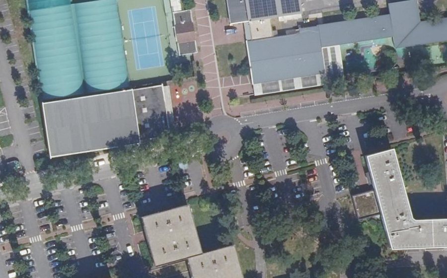 Vue aérienne du Mini-giratoire n°655311440