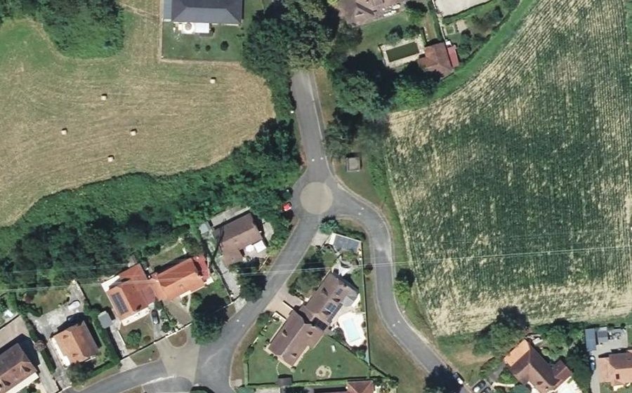 Vue aérienne du Mini-giratoire n°655317747
