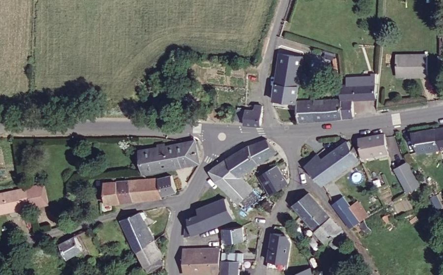 Vue aérienne du Mini-giratoire n°656274678