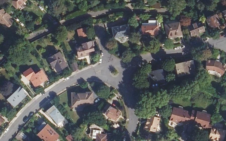 Vue aérienne du Mini-giratoire n°659798156