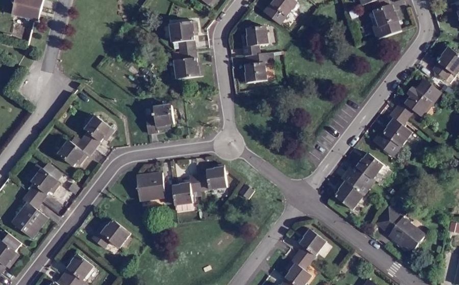 Vue aérienne du Mini-giratoire n°664012181