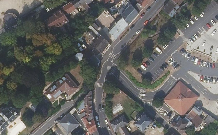 Vue aérienne du Mini-giratoire n°664256939