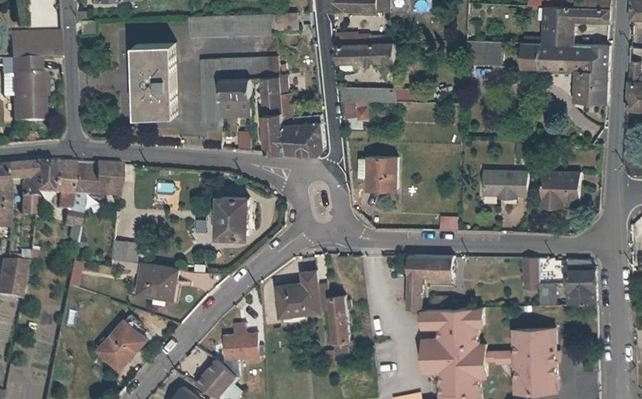 Vue aérienne du Mini-giratoire n°667519239