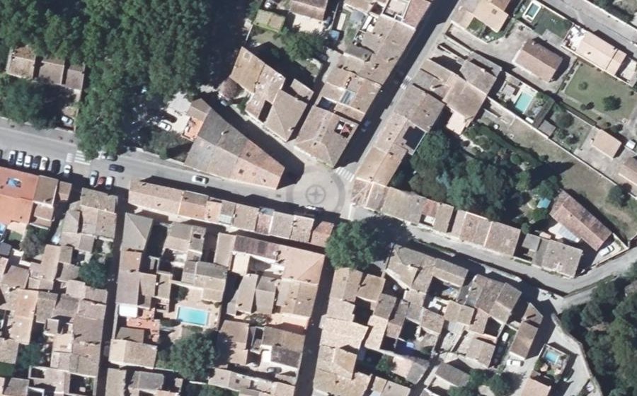 Vue aérienne du Mini-giratoire n°669001706