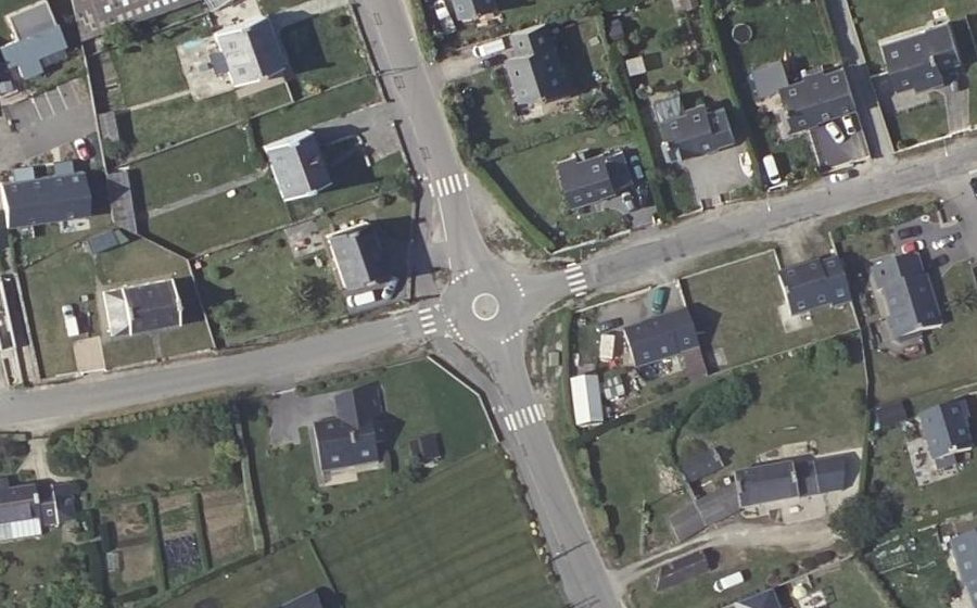 Vue aérienne du Rond-Point de Ranterboul