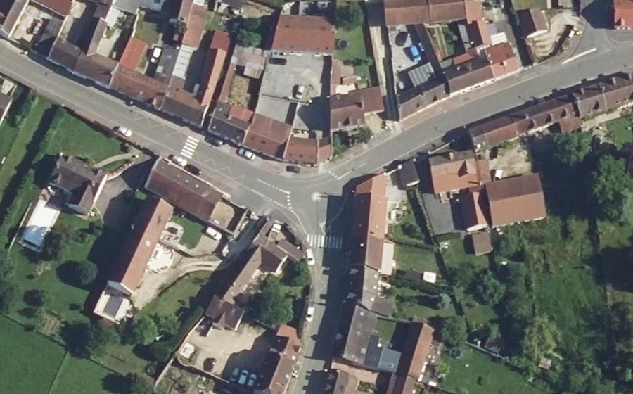 Vue aérienne du Mini-giratoire n°672220550