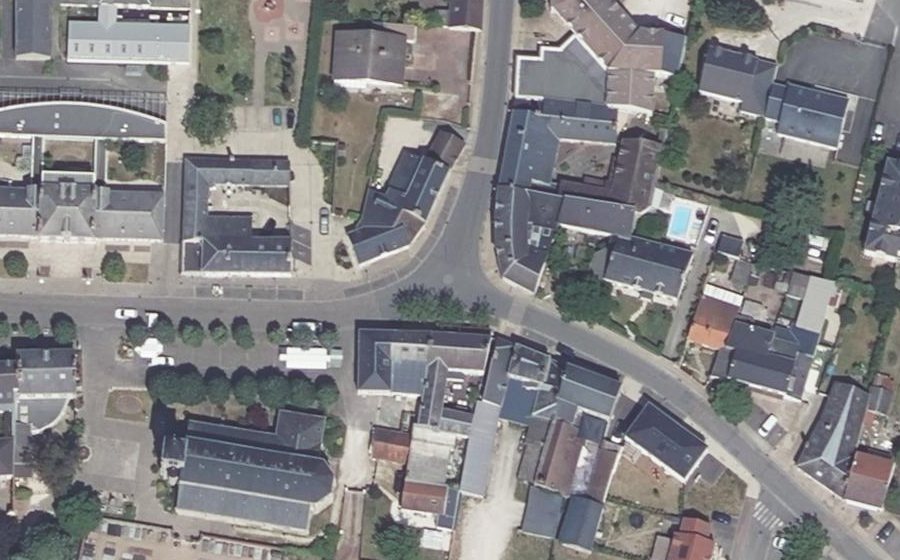 Vue aérienne du Mini-giratoire n°673790410