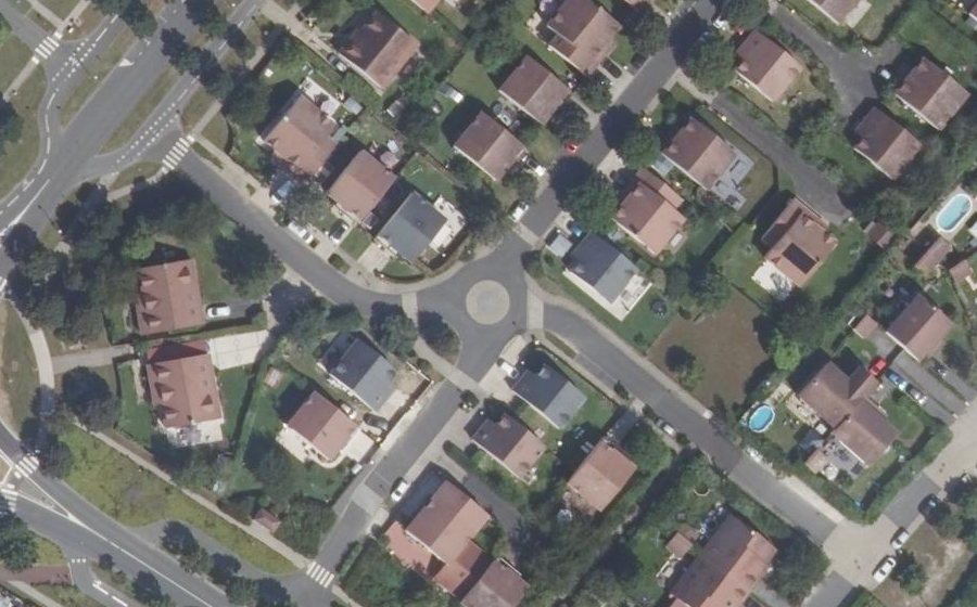 Vue aérienne du Mini-giratoire n°675207289