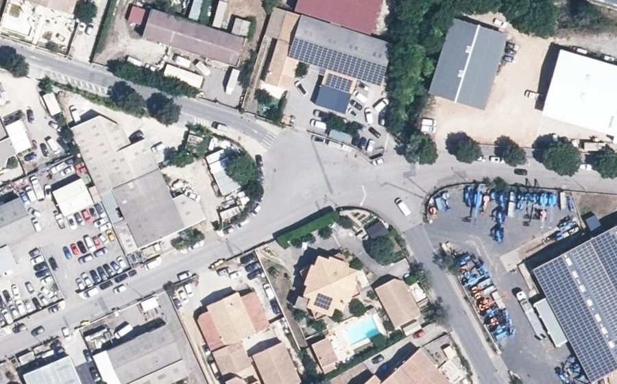 Vue aérienne du Mijoulan