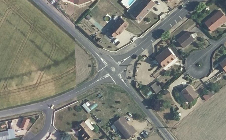 Vue aérienne du Mini-giratoire n°685379832