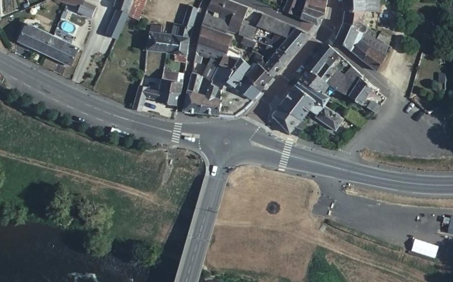 Vue aérienne du Mini-giratoire n°686526172