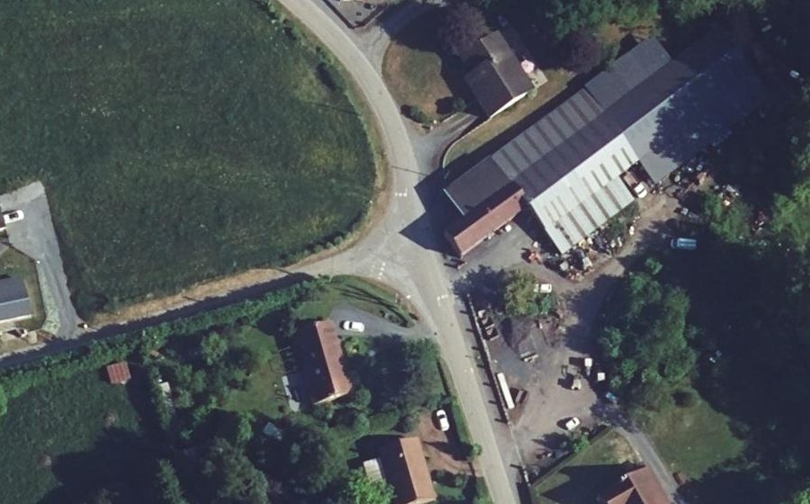 Vue aérienne du Mini-giratoire n°689872562