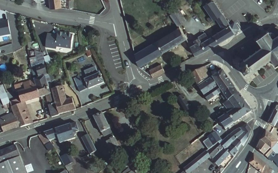 Vue aérienne du Mini-giratoire n°718677183