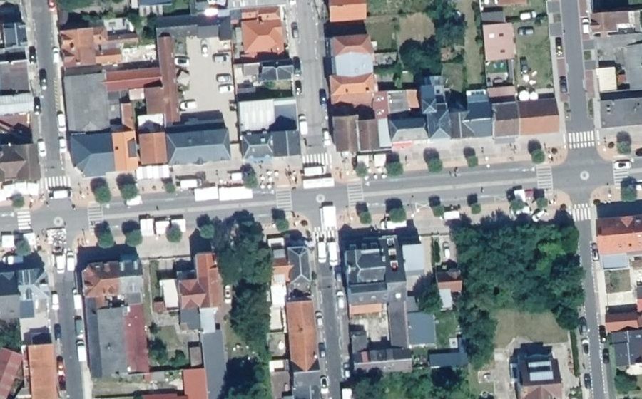 Vue aérienne du Mini-giratoire n°724513321