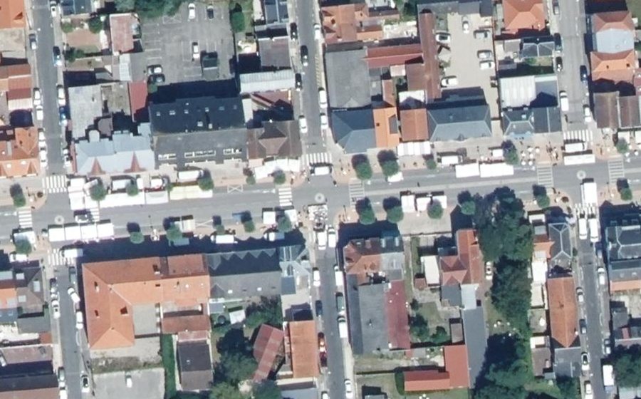 Vue aérienne du Mini-giratoire n°724513322