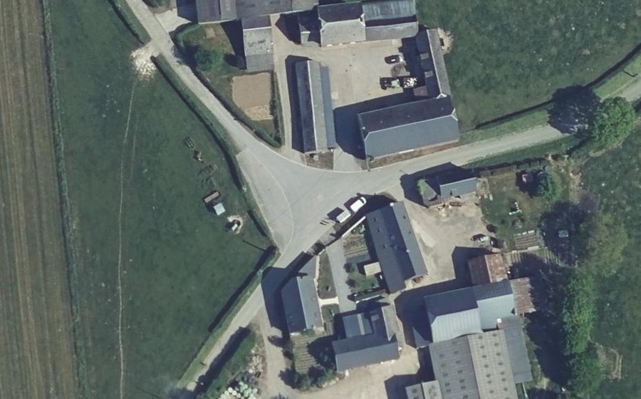 Vue aérienne du Mini-giratoire n°725893033