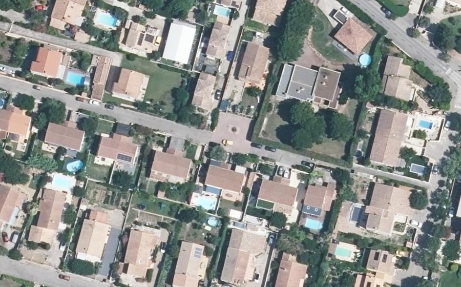 Vue aérienne du Mini-giratoire n°730803180