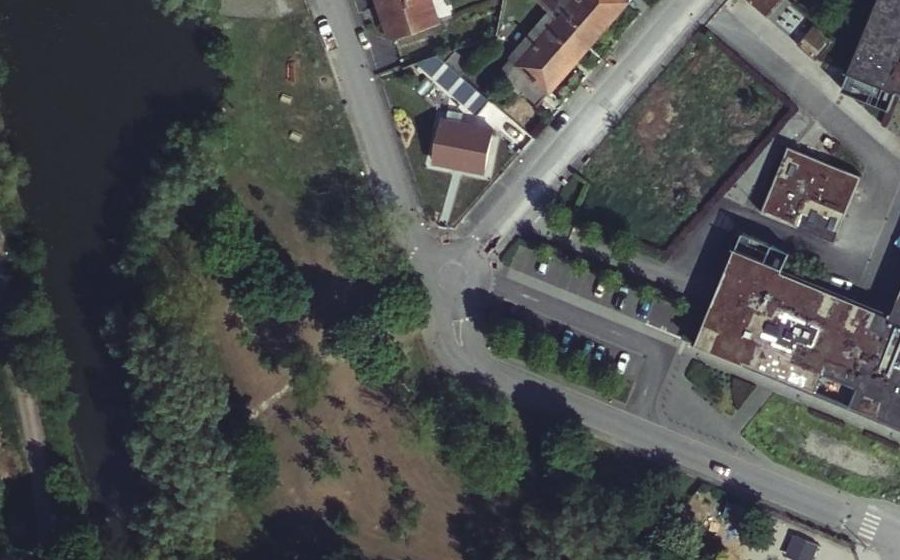 Vue aérienne du Mini-giratoire n°739088361