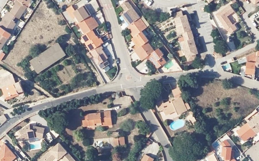 Vue aérienne du Mini-giratoire n°739777452