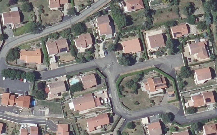 Vue aérienne du Mini-giratoire n°739865791