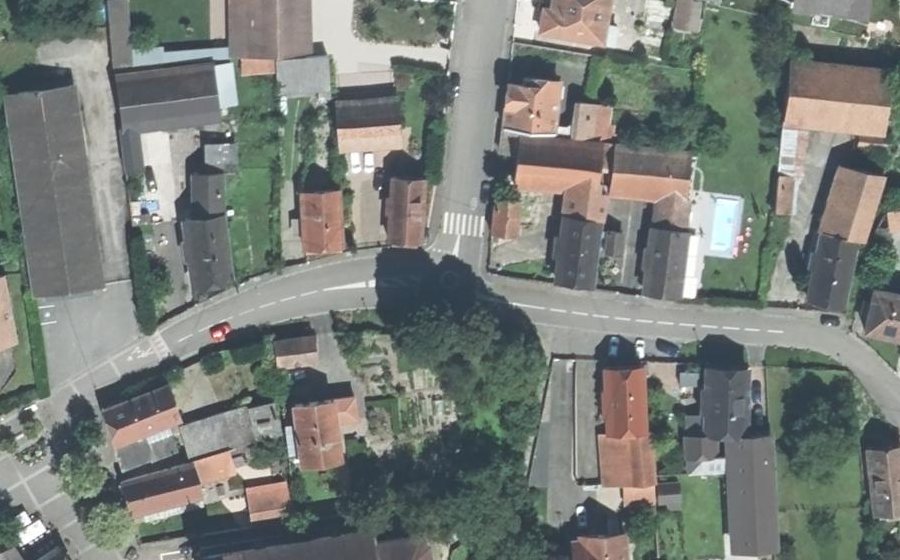Vue aérienne du Mini-giratoire n°741496268