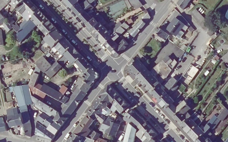 Vue aérienne du Mini-giratoire n°745154132
