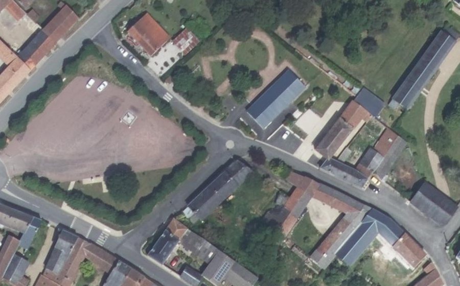 Vue aérienne du Mini-giratoire n°745606953