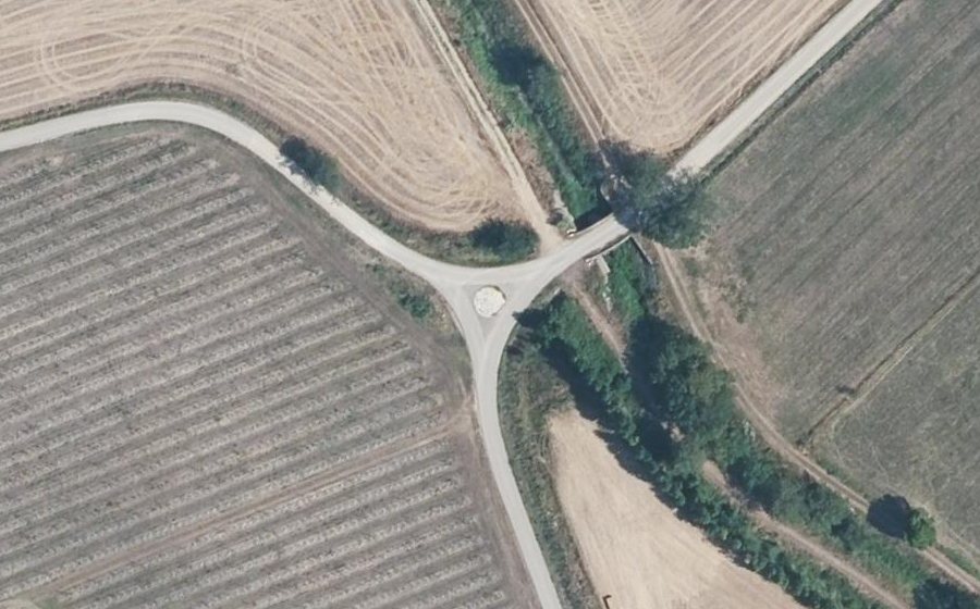 Vue aérienne du Mini-giratoire n°751990612