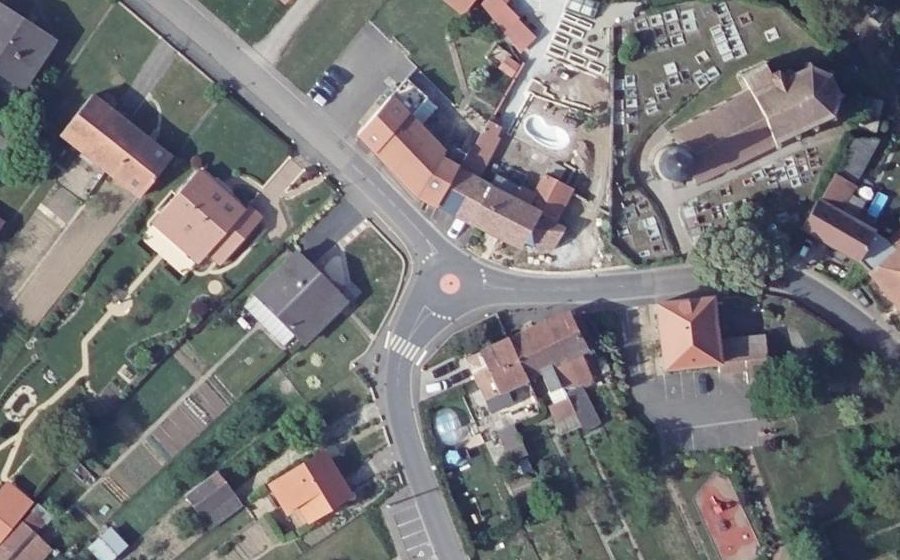 Vue aérienne du Mini-giratoire n°756949819