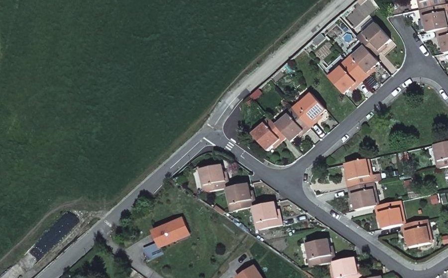 Vue aérienne du Mini-giratoire n°759164020