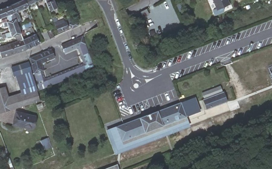 Vue aérienne du Mini-giratoire n°759975478