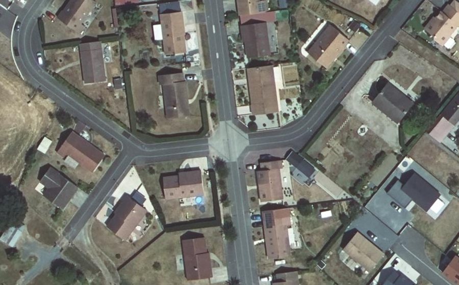Vue aérienne du Mini-giratoire n°767921380