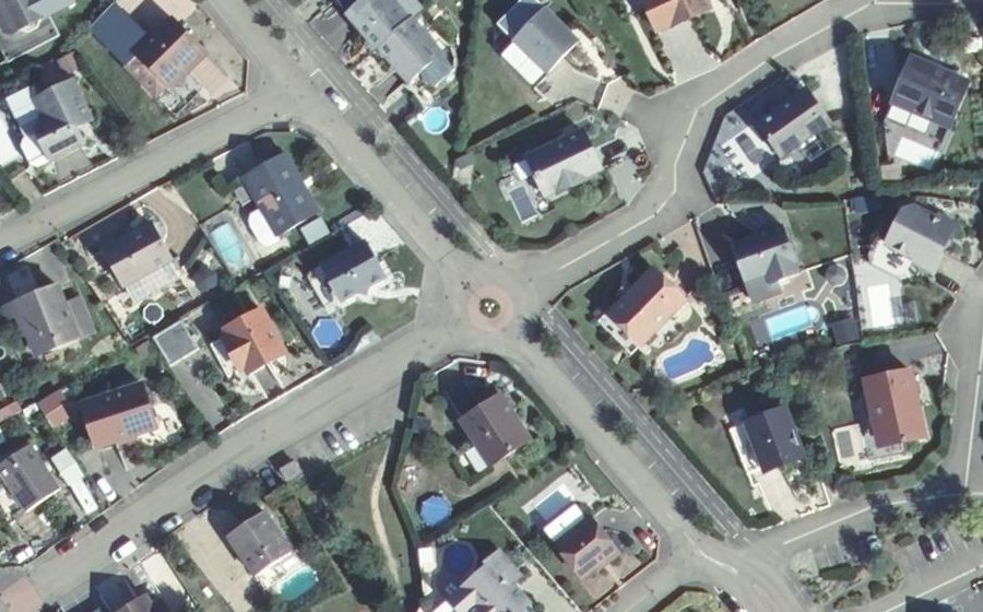 Vue aérienne du Mini-giratoire n°771326445