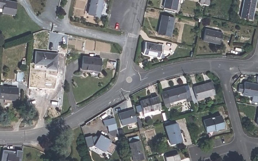 Vue aérienne du Mini-giratoire n°772992763