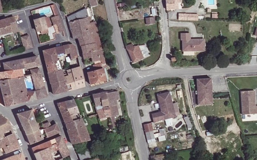 Vue aérienne du Mini-giratoire n°773147805