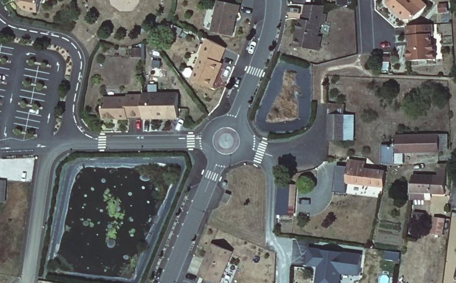 Vue aérienne du Mini-giratoire n°773933339
