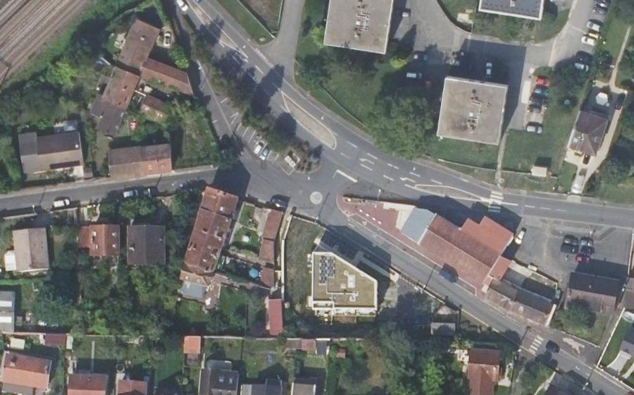 Vue aérienne du Mini-giratoire n°775952236