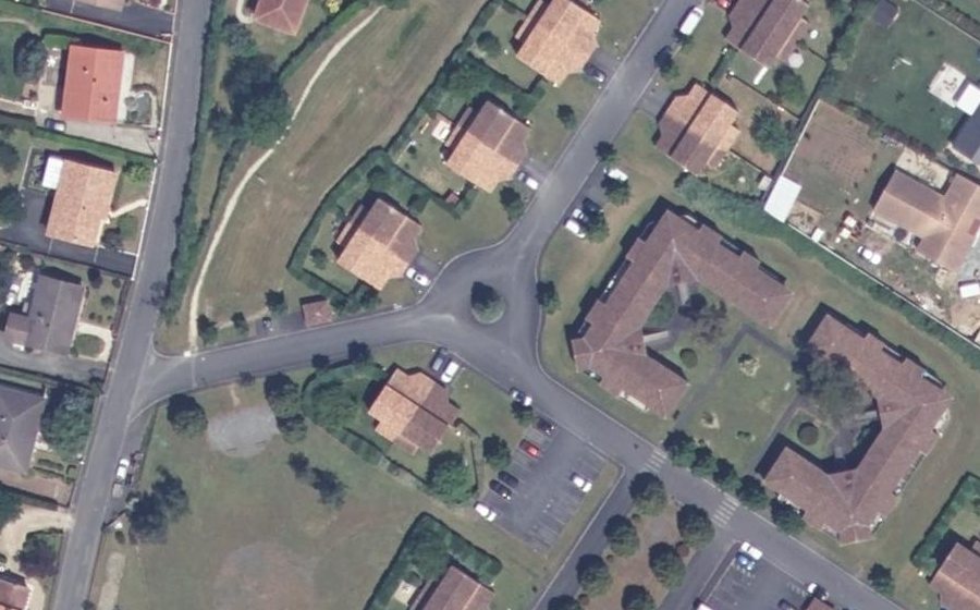 Vue aérienne du Résidence l'Ammonite