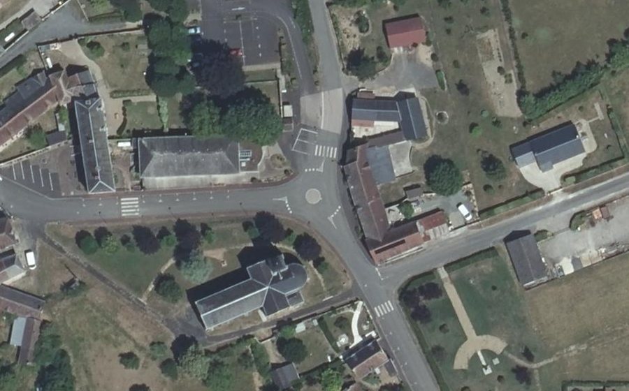 Vue aérienne du Mini-giratoire n°778333675