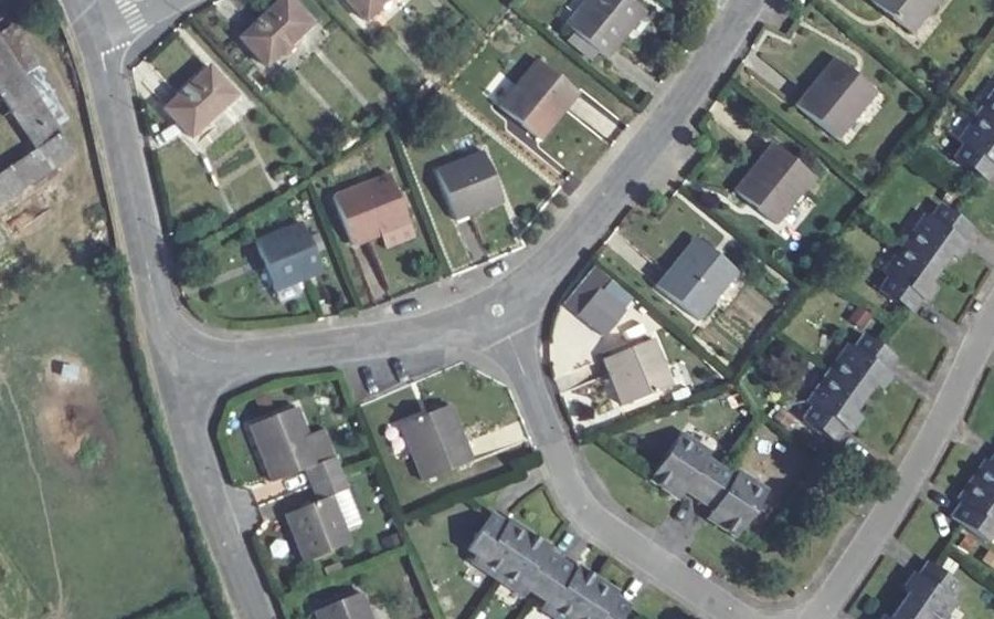 Vue aérienne du Mini-giratoire n°779452606