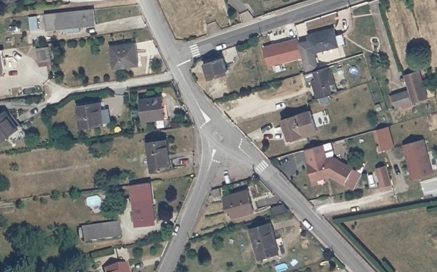 Vue aérienne du Mini-giratoire n°780709975